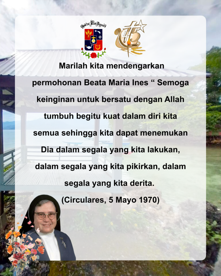 (Senin, 23 Maret 2026) Misionaris Claris Madiun