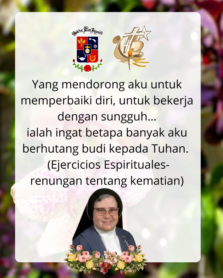 (Kamis, 2 April 2026) Misionaris Claris Madiun